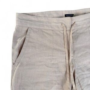 Rose/peach Linen Pants